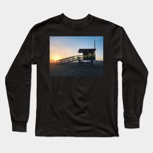 Venice Beach Pride Lifeguard Station Long Sleeve T-Shirt